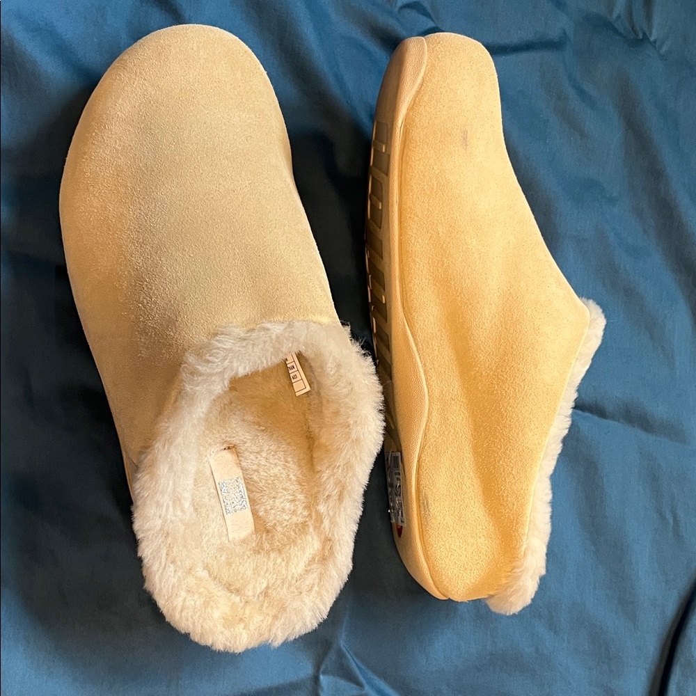 Fitflop Fur-Lined wedge mules  women’s